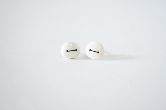 Baymax Earrings (Big Hero 6)