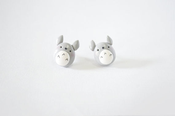 Totoro Earrings (Studio Ghibli)